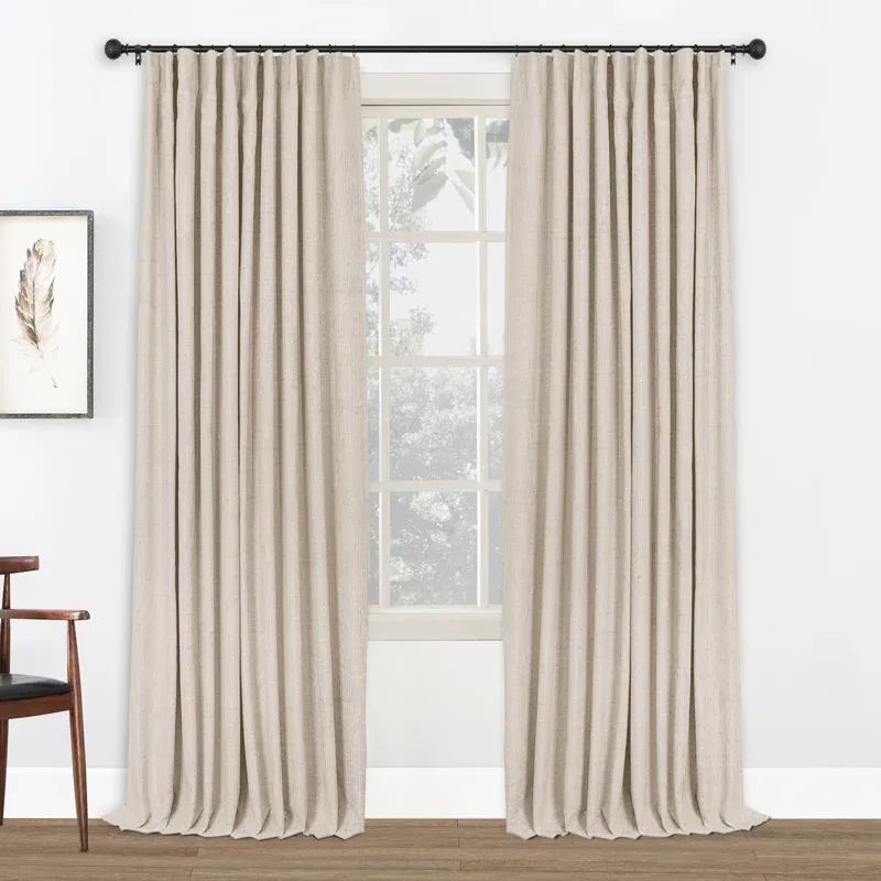 curtains are an Airbnb bedroom essential